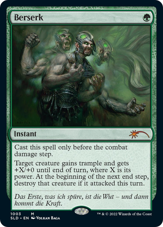 Image for Berserk (1003) (1003) (Secret Lair Drop Series) - Magic: The Gathering