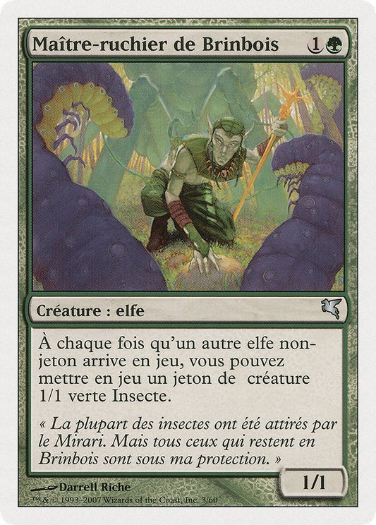 Image for Wirewood Hivemaster (French) - "Maître-ruchier de Brinbois" (B3) (Magic Encyclopedia 2005 (Salvat/Hachette)) - Magic: The Gathering