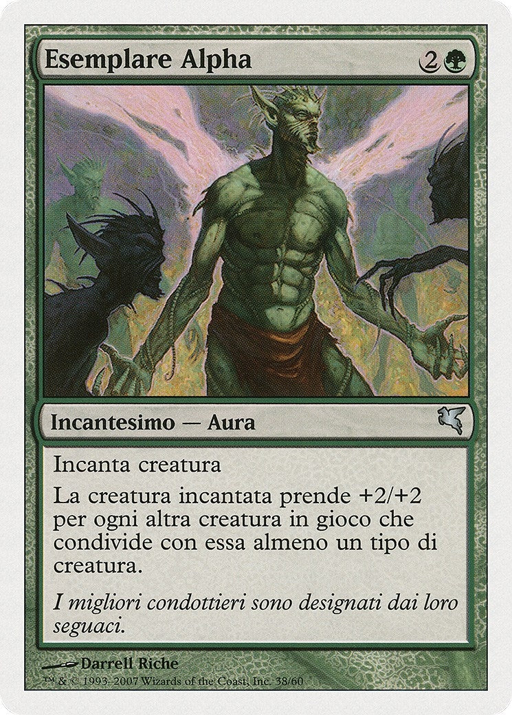 Image for Alpha Status (Italian) - "Esemplare Alpha" (B38) (Magic Encyclopedia 2005 (Salvat/Hachette)) - Magic: The Gathering