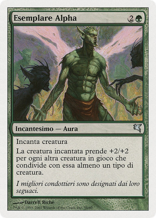 Image for Alpha Status (Italian) - "Esemplare Alpha" (B38) (Magic Encyclopedia 2005 (Salvat/Hachette)) - Magic: The Gathering