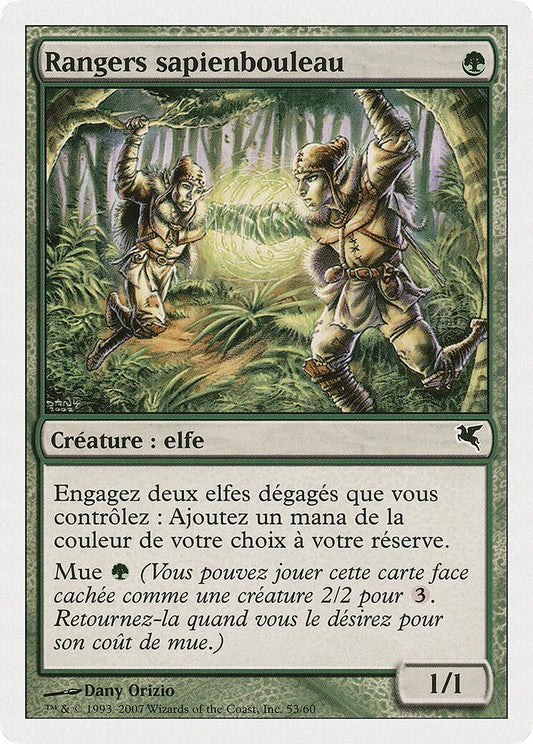 Image for Birchlore Rangers (French) - "Rangers sapienbouleau" (B53) (B53) (Magic Encyclopedia 2005 (Salvat/Hachette)) - Magic: The Gathering