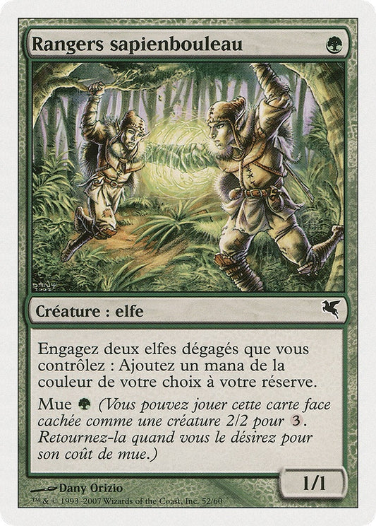 Image for Birchlore Rangers (French) - "Rangers sapienbouleau" (B52) (B52) (Magic Encyclopedia 2005 (Salvat/Hachette)) - Magic: The Gathering