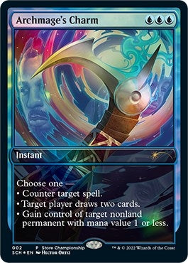 Image for Archmage's Charm (2) (Game Day & Store Championship Promos) - Magic: The Gathering