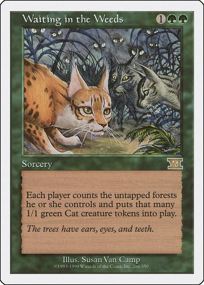Image for Waiting in the Weeds (266) (Classic Sixth Edition) - Magic: The Gathering