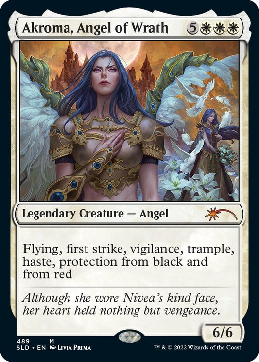 Image for Akroma, Angel of Wrath (489) (Secret Lair Drop Series) - Magic: The Gathering