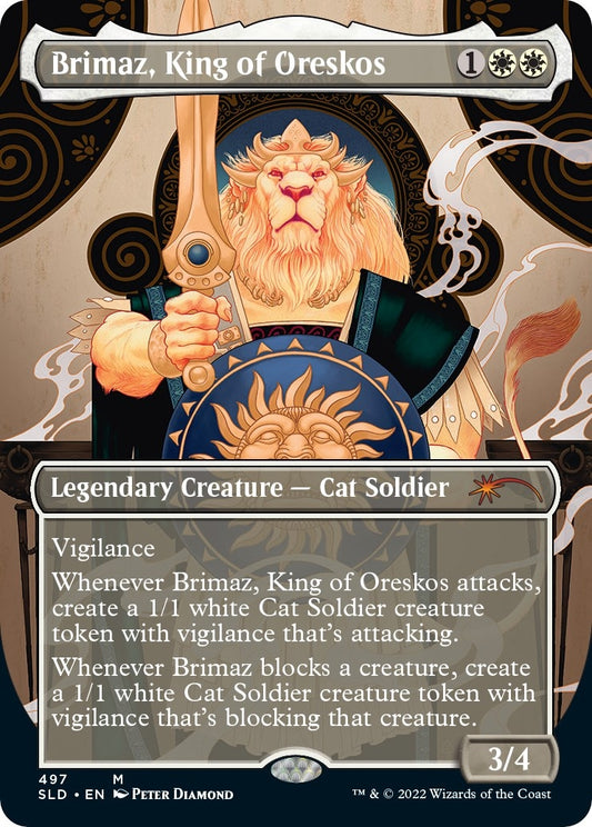 Image for Brimaz, King of Oreskos (497) (Secret Lair Drop Series) - Magic: The Gathering