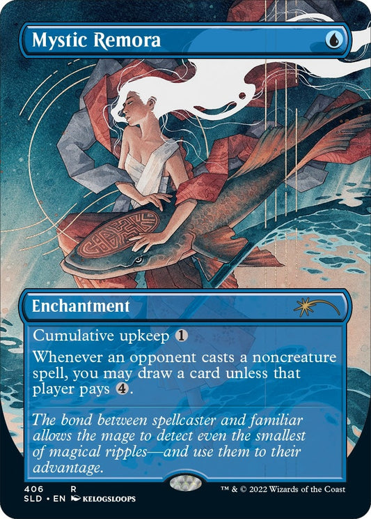 Image for Mystic Remora (Borderless) (406) (Secret Lair Drop Series) - Magic: The Gathering