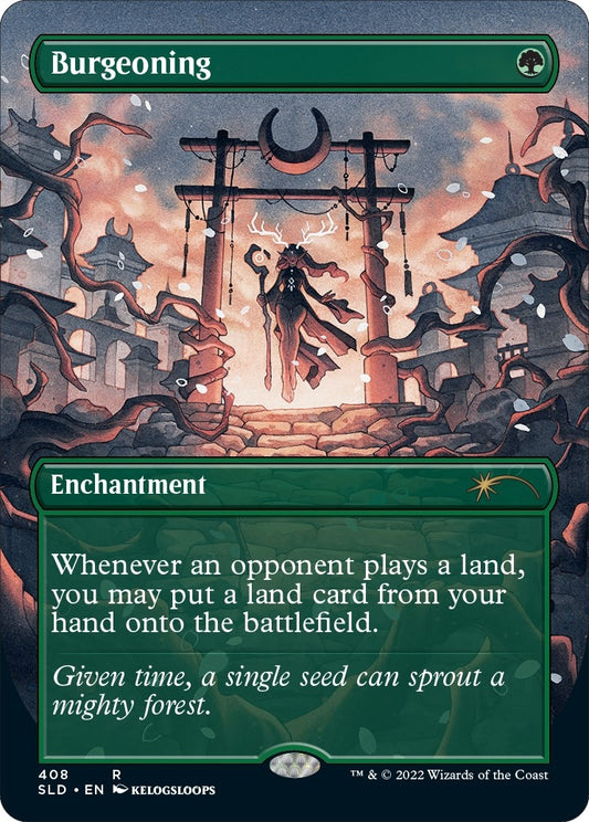 Image for Burgeoning (Borderless) (408) (Secret Lair Drop Series) - Magic: The Gathering