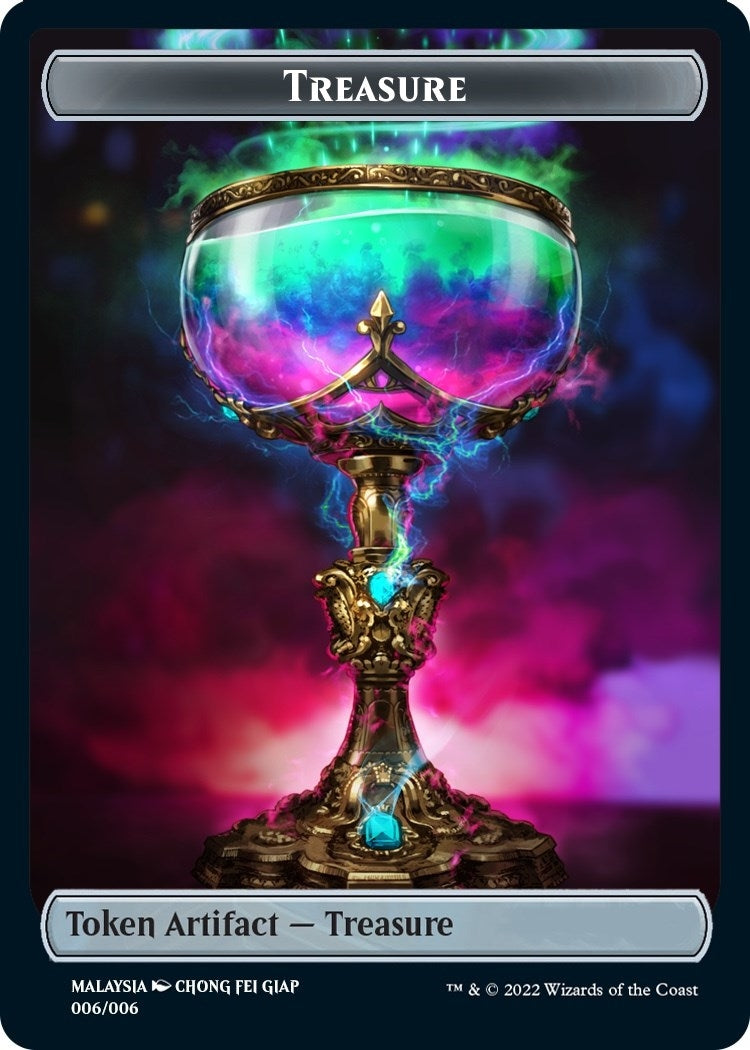 Image for Treasure Token [SEA Exclusive] (006/006) (Streets of New Capenna) - Magic: The Gathering