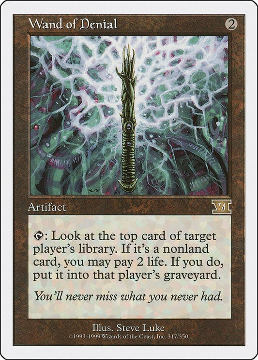 Image for Wand of Denial (317) (Classic Sixth Edition) - Magic: The Gathering