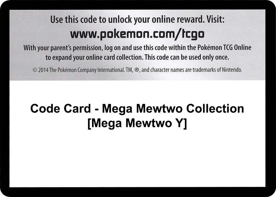 Image for Code Card - Mega Mewtwo Collection [Mega Mewtwo Y] (XY - BREAKthrough) - Pokemon