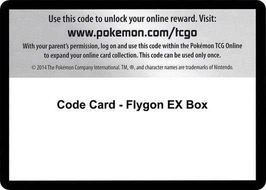 Image for Code Card - Flygon EX Box (XY - Primal Clash) - Pokemon