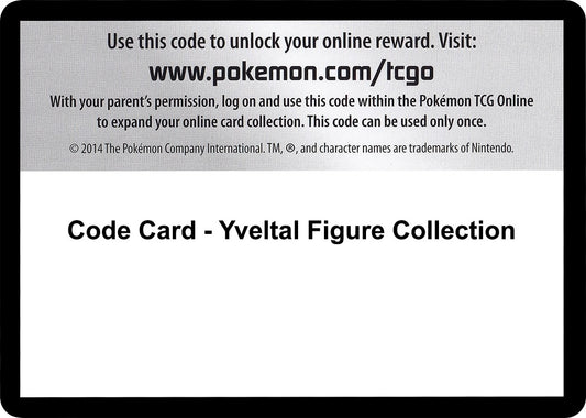 Image for Code Card - Yveltal Figure Collection (XY Base Set) - Pokemon