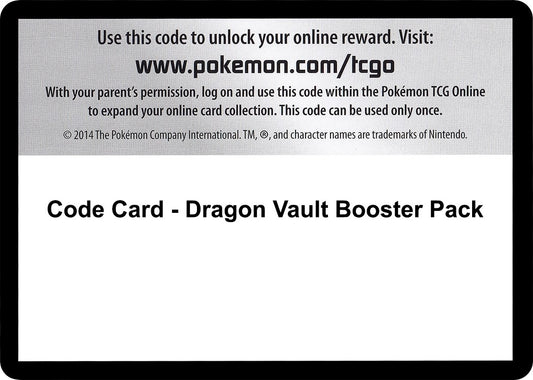Image for Code Card - Dragon Vault Booster Pack (Dragon Vault) - Pokemon