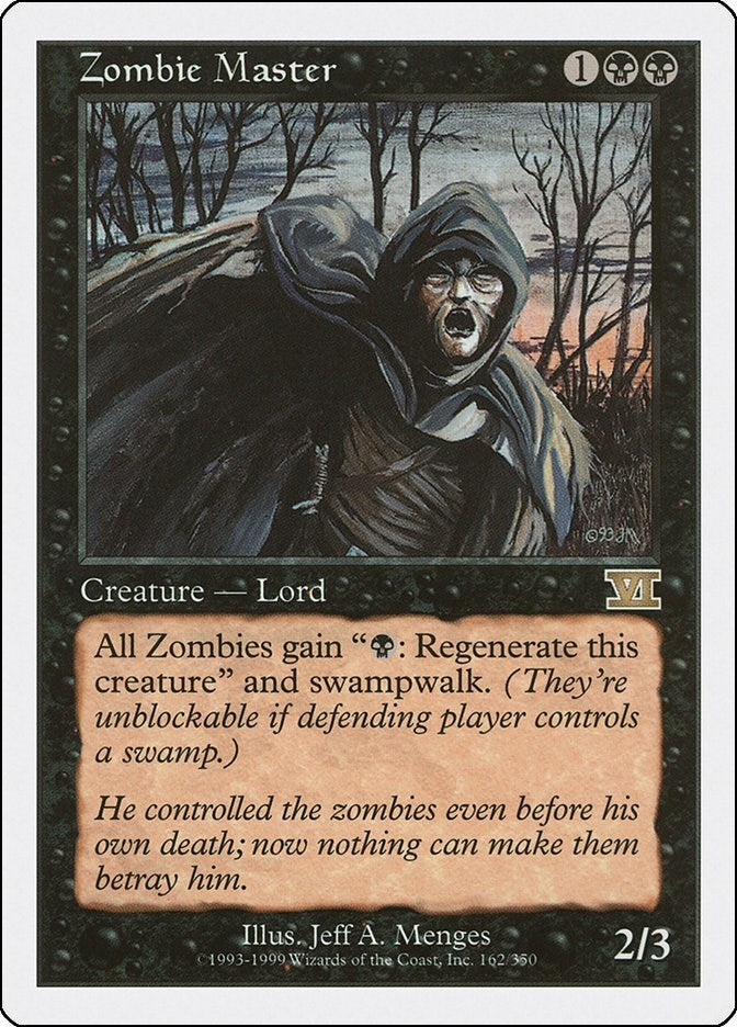 Image for Zombie Master (162) (Classic Sixth Edition) - Magic: The Gathering