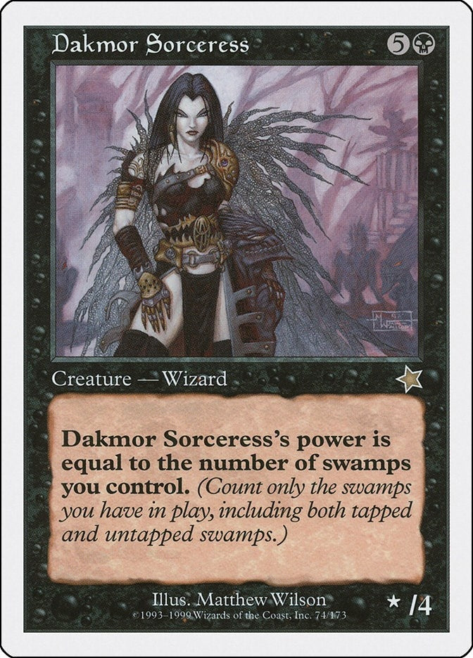 Image for Dakmor Sorceress (74) (Starter 1999) - Magic: The Gathering
