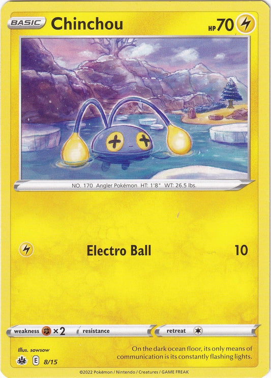 Image for Chinchou (008/015) (McDonald's Promos 2022) - Pokemon