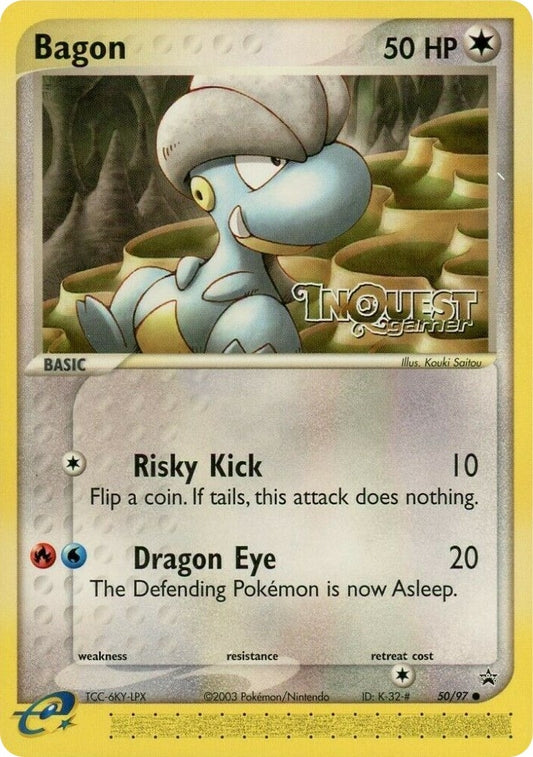 Image for Bagon - 50/97 (InQuest Gamer) (50/97) (Nintendo Promos) - Pokemon
