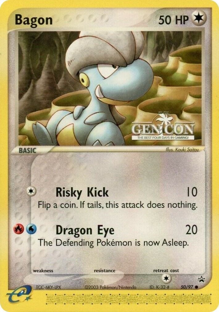 Image for Bagon - 50/97 (Gen Con 2004 Promo) (50/97) (Nintendo Promos) - Pokemon