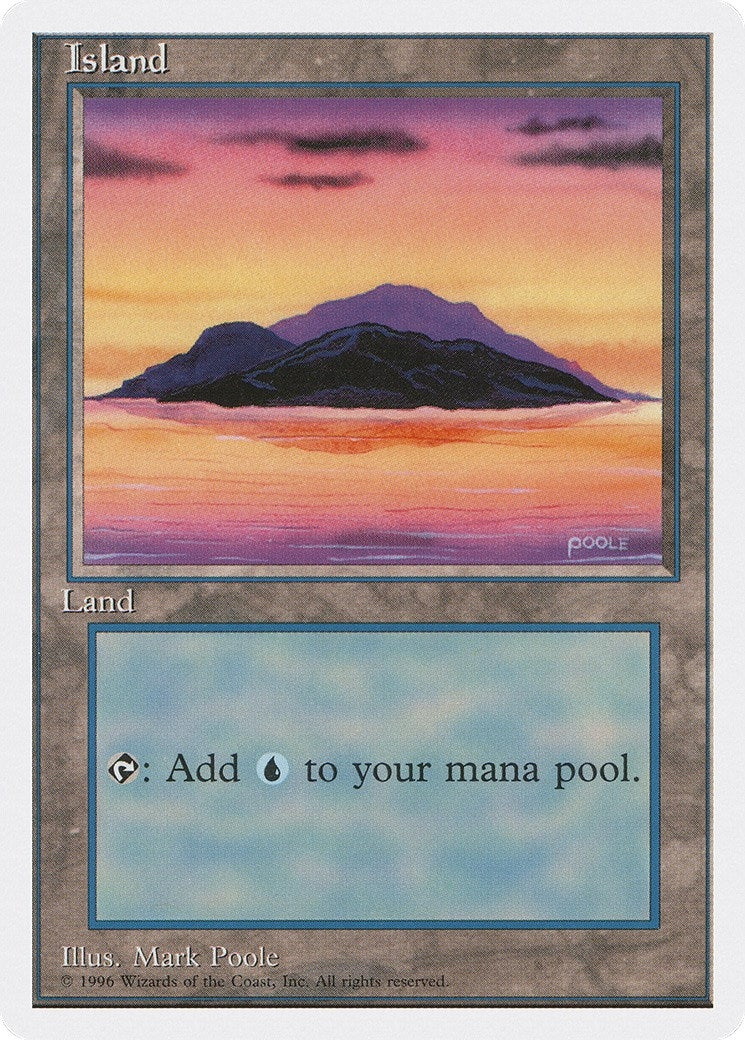 Image for Island (A) (56) (Introductory Two-Player Set) - Magic: The Gathering