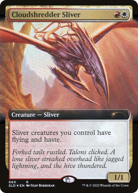 Image for Cloudshredder Sliver (Extended Art) (660) (Secret Lair Drop Series) - Magic: The Gathering
