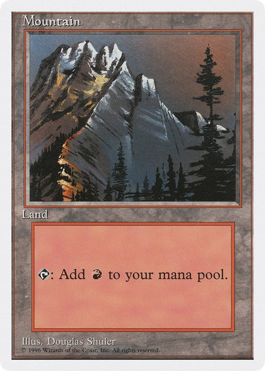 Image for Mountain (A) (62) (Introductory Two-Player Set) - Magic: The Gathering