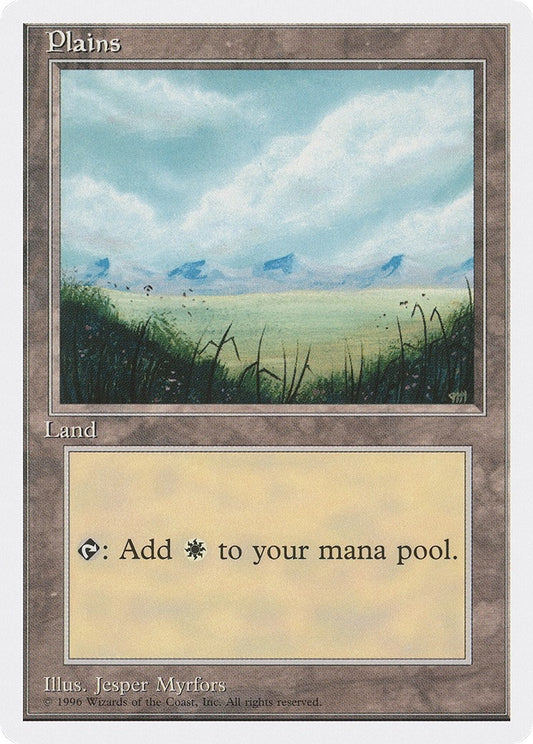Image for Plains (A) (53) (Introductory Two-Player Set) - Magic: The Gathering