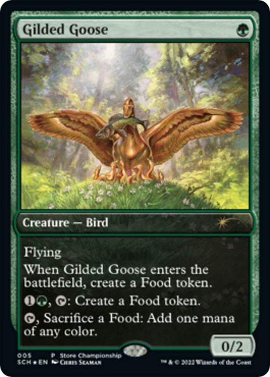 Image for Gilded Goose (5) (Game Day & Store Championship Promos) - Magic: The Gathering