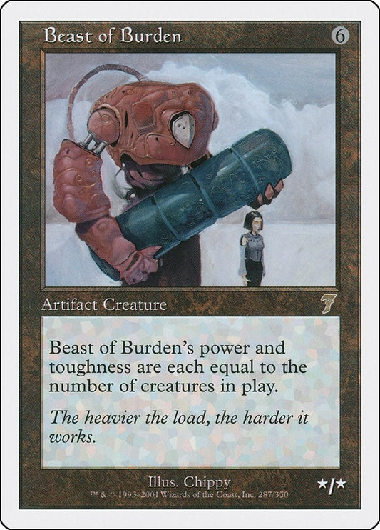Image for Beast of Burden (287) (7th Edition) - Magic: The Gathering