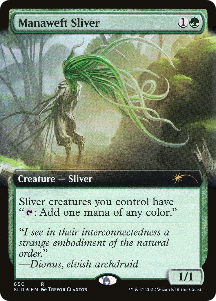 Image for Manaweft Sliver (Extended Art) (650) (Secret Lair Drop Series) - Magic: The Gathering