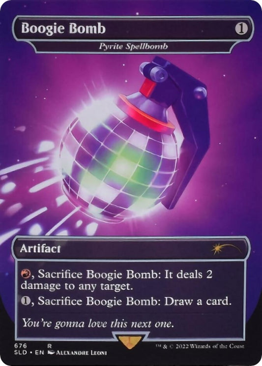Image for Boogie Bomb - Pyrite Spellbomb (676) (Secret Lair Drop Series) - Magic: The Gathering