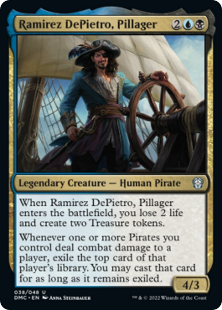 Image for Ramirez DePietro, Pillager (38) (Commander: Dominaria United) - Magic: The Gathering