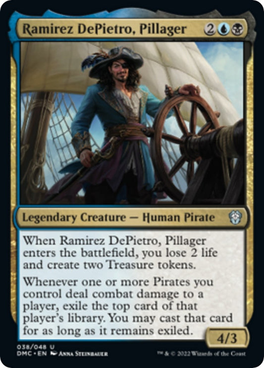 Image for Ramirez DePietro, Pillager (38) (Commander: Dominaria United) - Magic: The Gathering