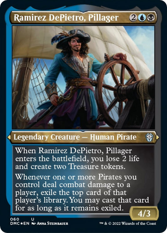 Image for Ramirez DePietro, Pillager (Foil Etched) (60) (Commander: Dominaria United) - Magic: The Gathering