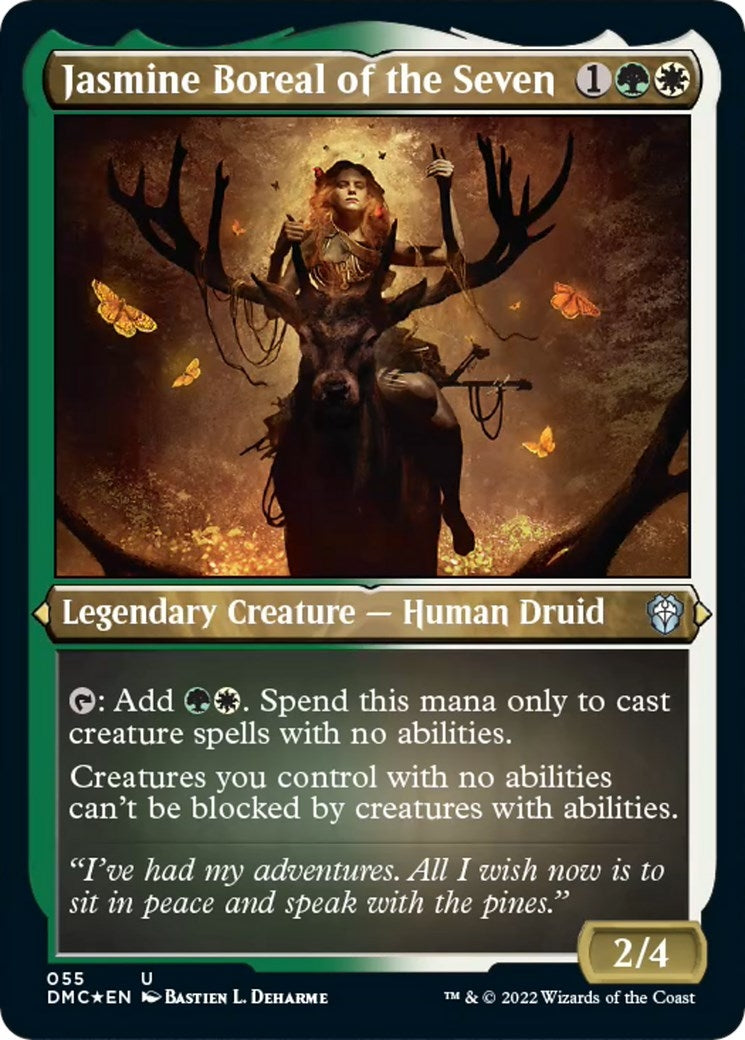 Image for Jasmine Boreal of the Seven (Foil Etched) (55) (Commander: Dominaria United) - Magic: The Gathering