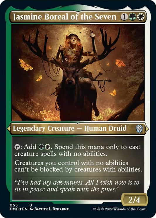 Image for Jasmine Boreal of the Seven (Foil Etched) (55) (Commander: Dominaria United) - Magic: The Gathering