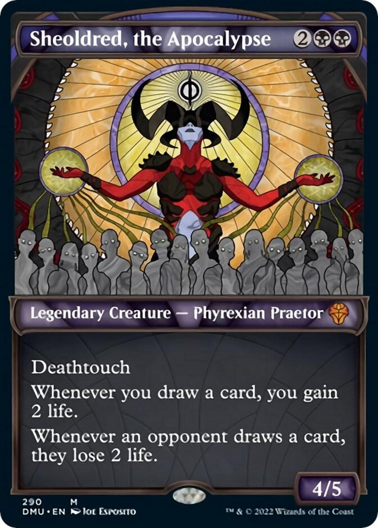 Image for Sheoldred, the Apocalypse (Showcase) (290) (Dominaria United) - Magic: The Gathering