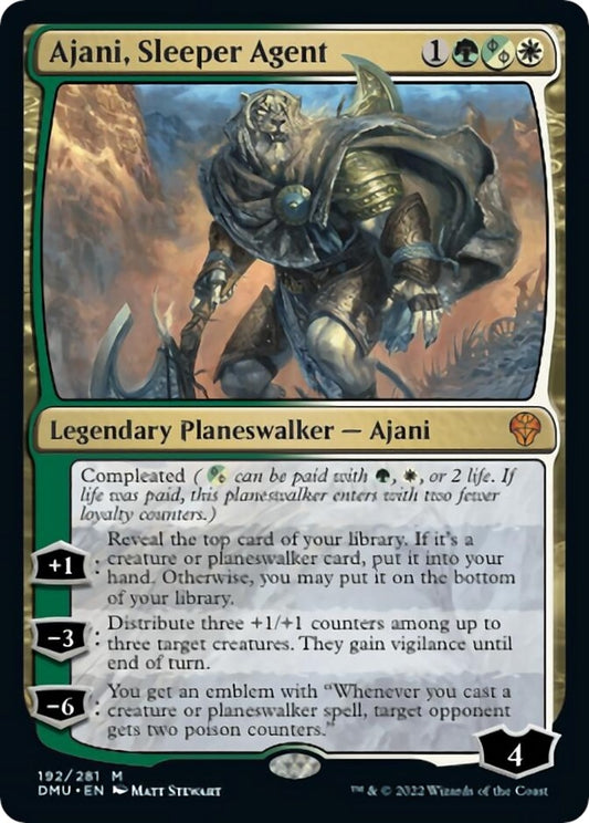 Image for Ajani, Sleeper Agent (192) (Dominaria United) - Magic: The Gathering