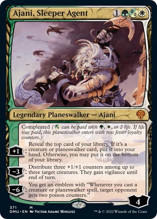 Image for Ajani, Sleeper Agent (371) (371) (Dominaria United) - Magic: The Gathering