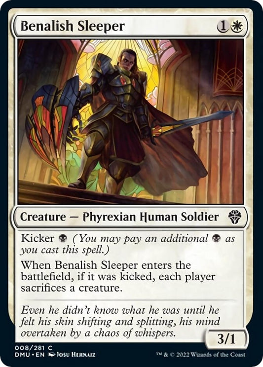 Image for Benalish Sleeper (8) (Dominaria United) - Magic: The Gathering