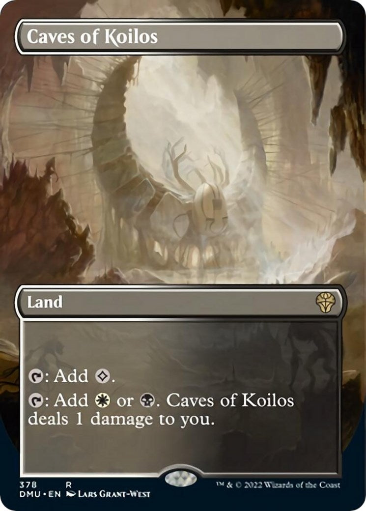 Image for Caves of Koilos (Borderless) (378) (Dominaria United) - Magic: The Gathering