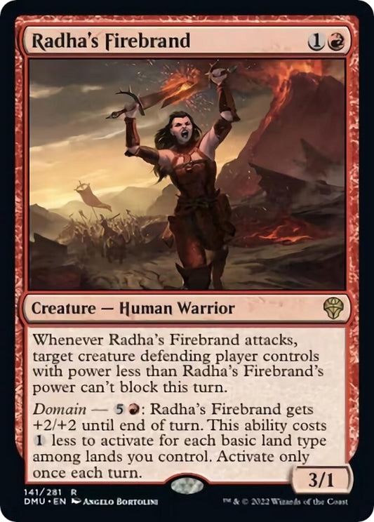 Image for Radha's Firebrand (141) (Dominaria United) - Magic: The Gathering