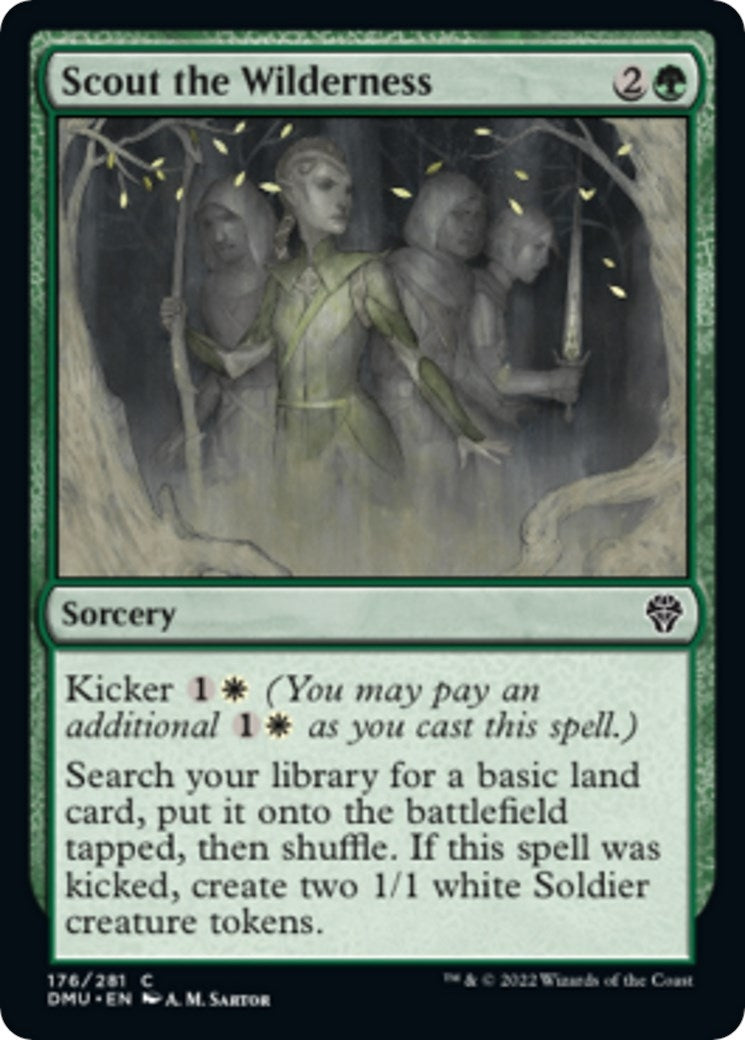 Image for Scout the Wilderness (176) (Dominaria United) - Magic: The Gathering