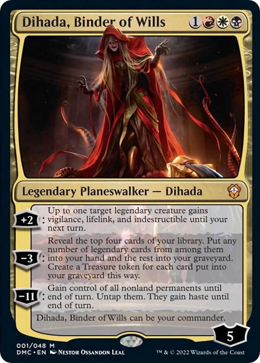 Image for Dihada, Binder of Wills (1) (Commander: Dominaria United) - Magic: The Gathering