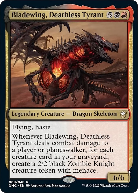 Image for Bladewing, Deathless Tyrant (9) (Commander: Dominaria United) - Magic: The Gathering