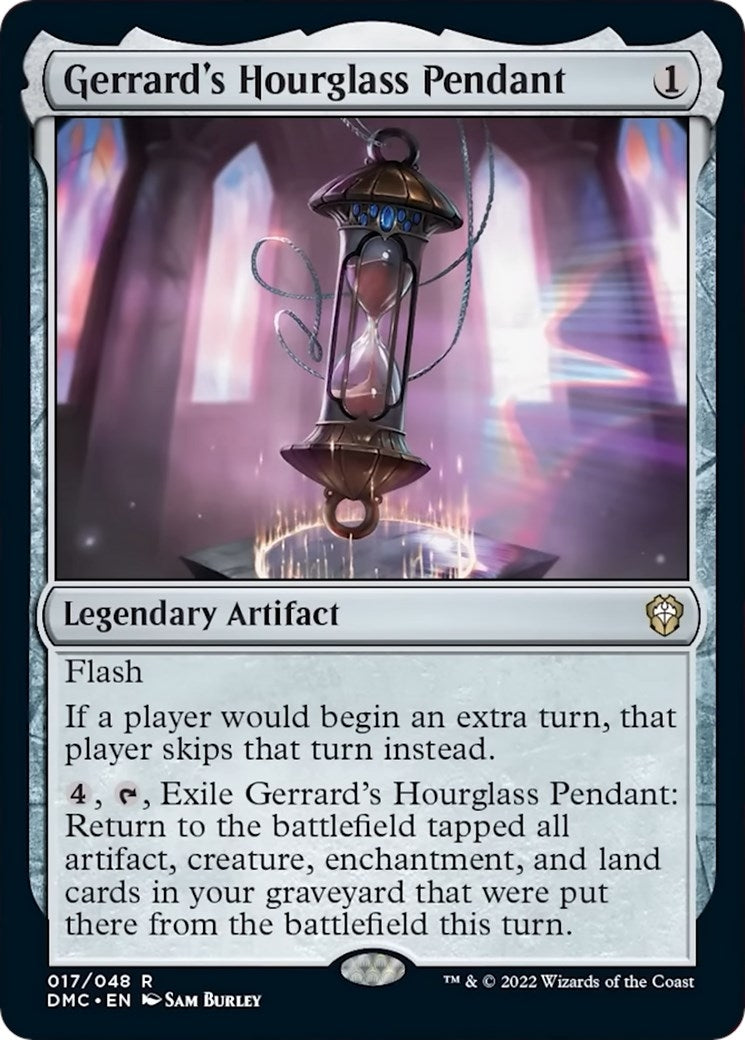 Image for Gerrard's Hourglass Pendant (17) (Commander: Dominaria United) - Magic: The Gathering