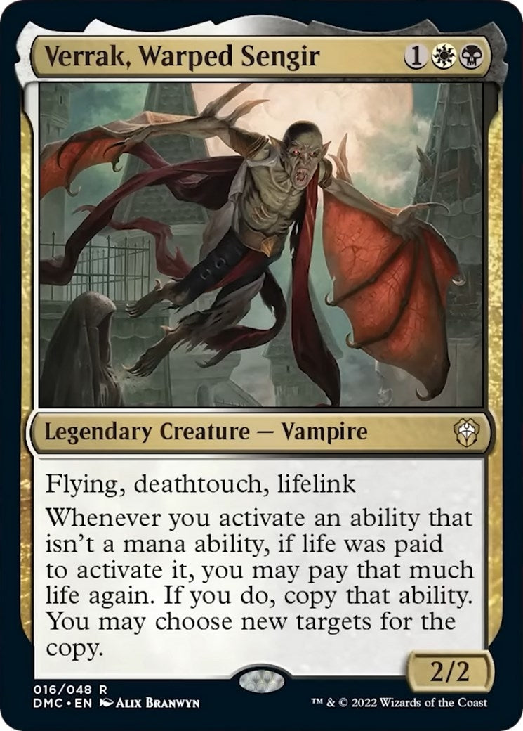 Image for Verrak, Warped Sengir (16) (Commander: Dominaria United) - Magic: The Gathering