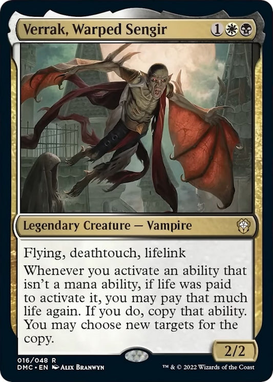 Image for Verrak, Warped Sengir (16) (Commander: Dominaria United) - Magic: The Gathering