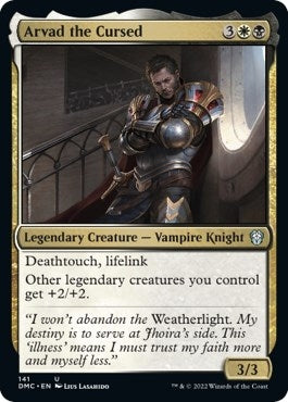 Image for Arvad the Cursed (141) (Commander: Dominaria United) - Magic: The Gathering