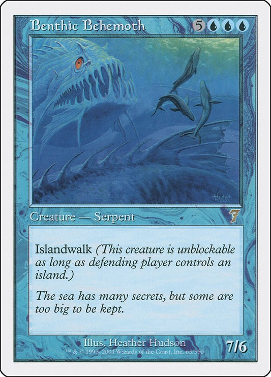 Image for Benthic Behemoth (63) (7th Edition) - Magic: The Gathering